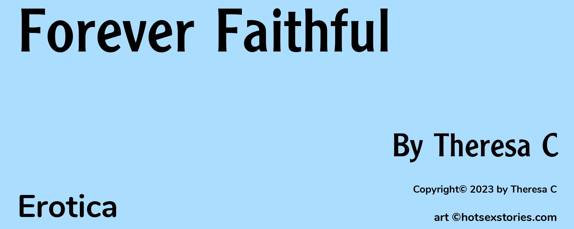 Forever Faithful - Cover