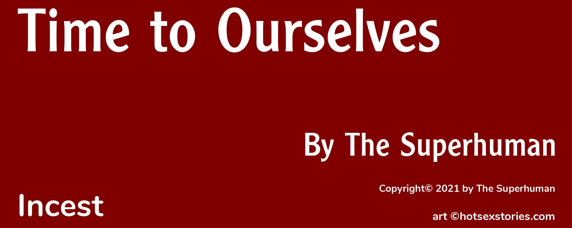 Time to Ourselves - Cover