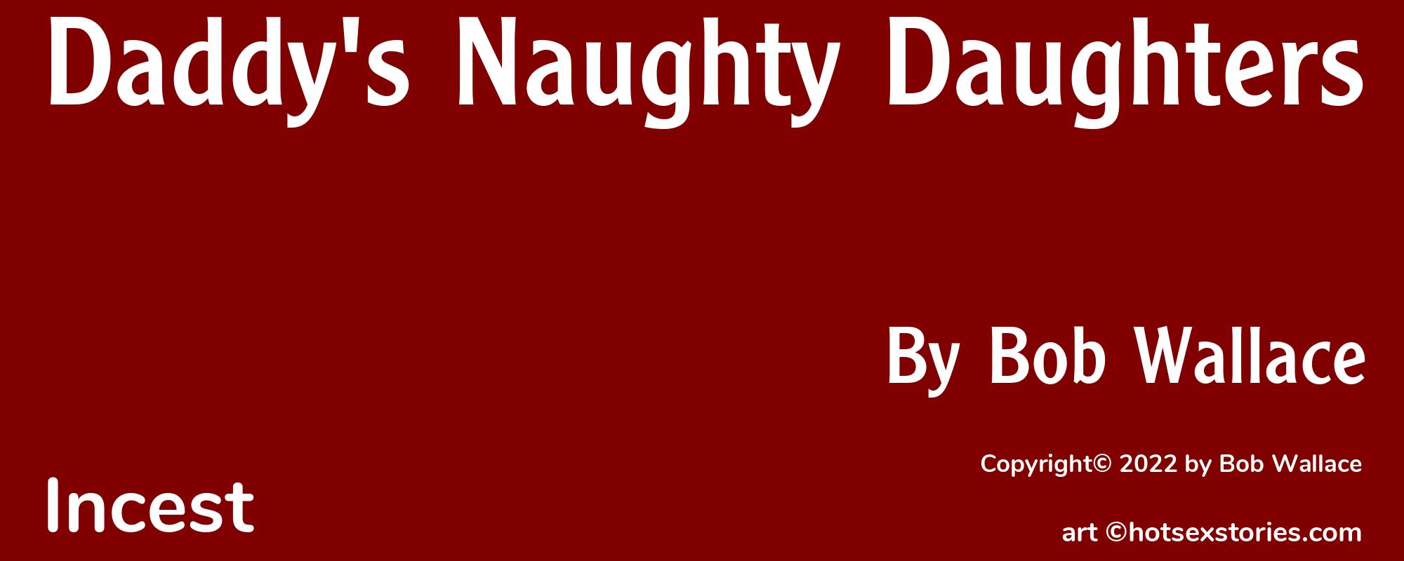 Daddy's Naughty Daughters - Cover