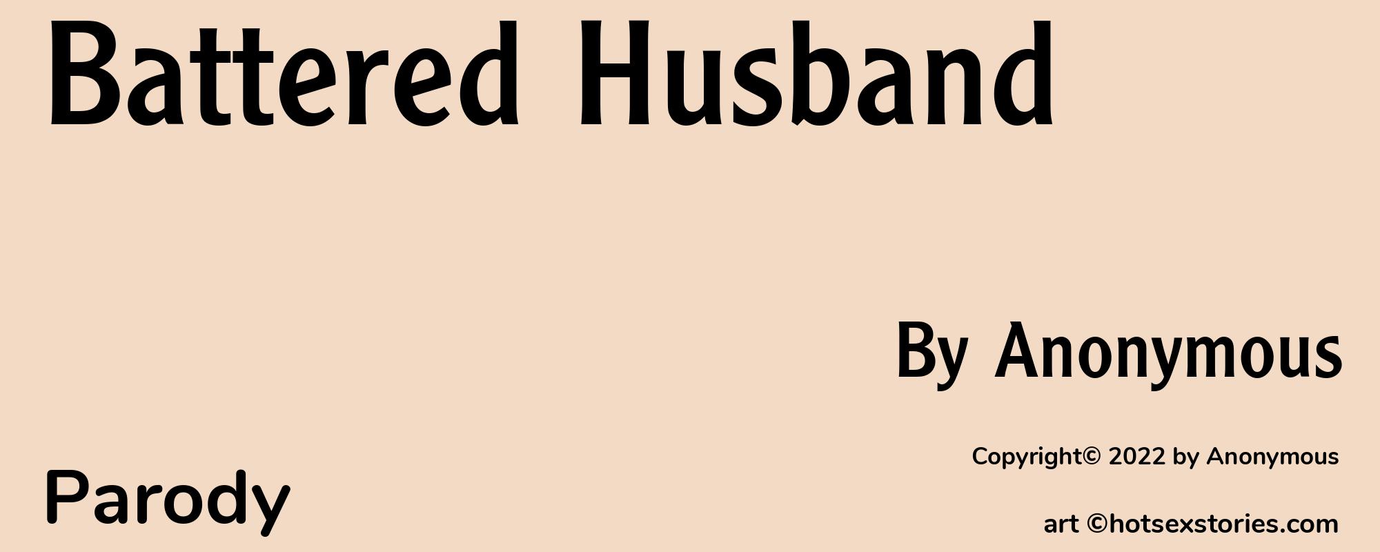 Battered Husband - Cover