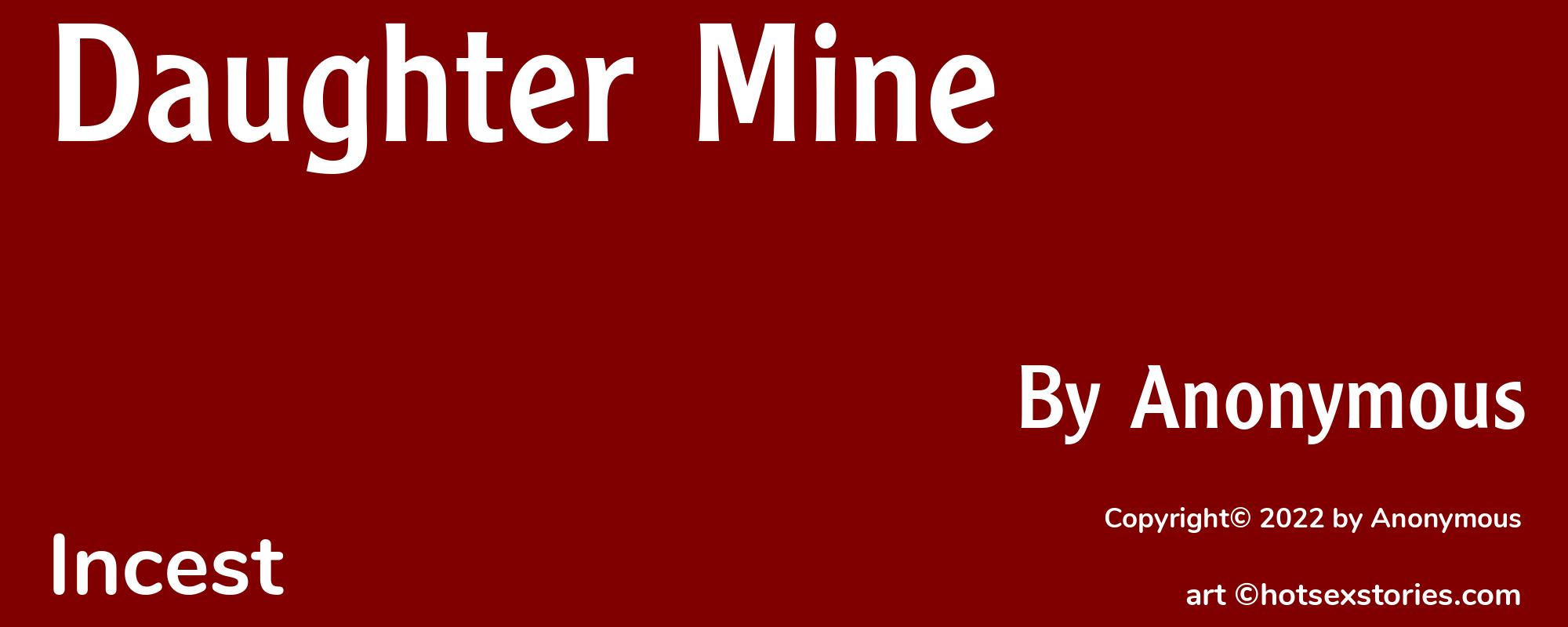 Daughter Mine - Cover