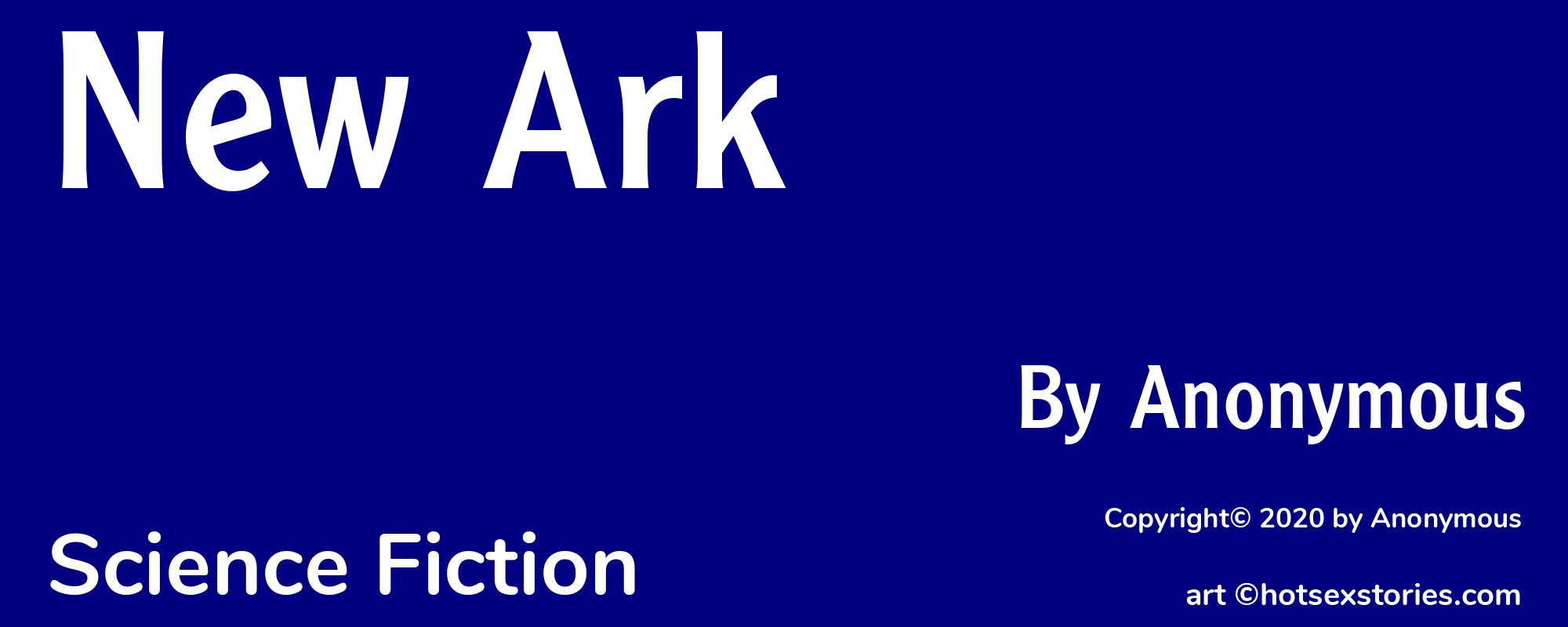 New Ark - Cover