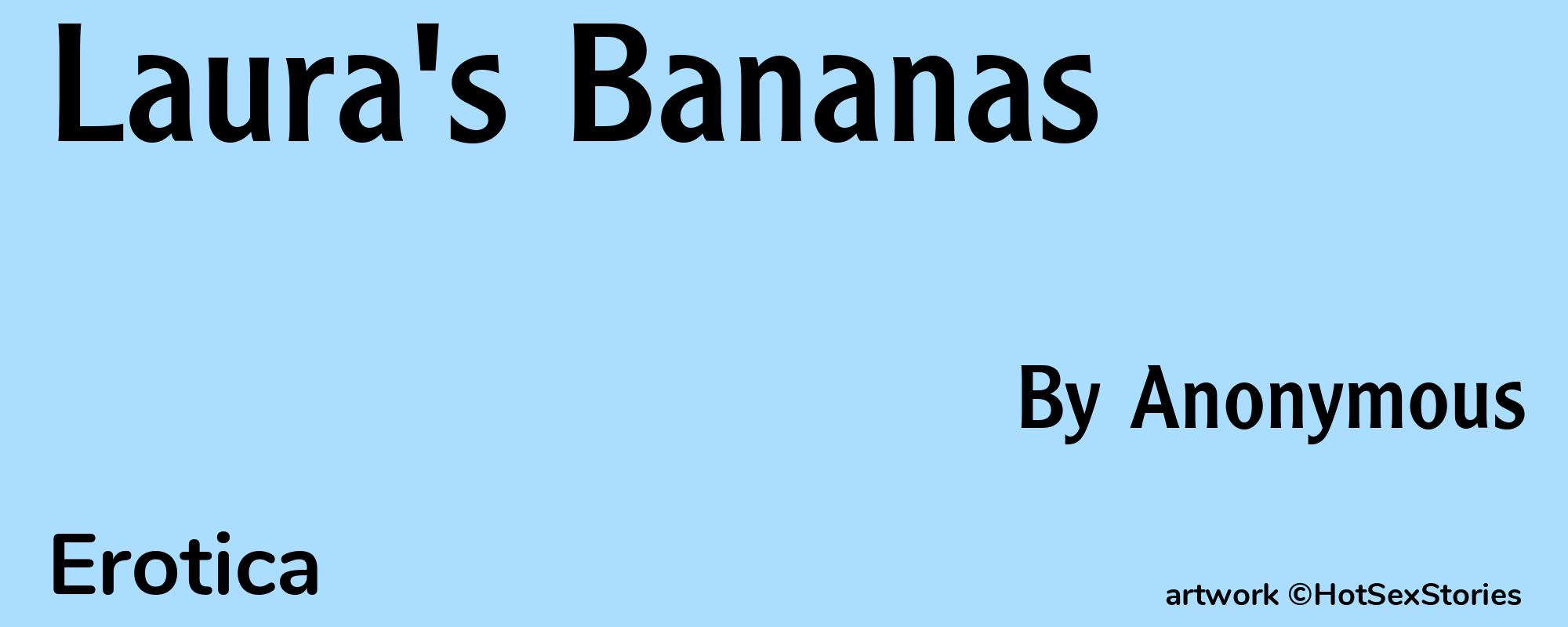 Laura's Bananas - Cover