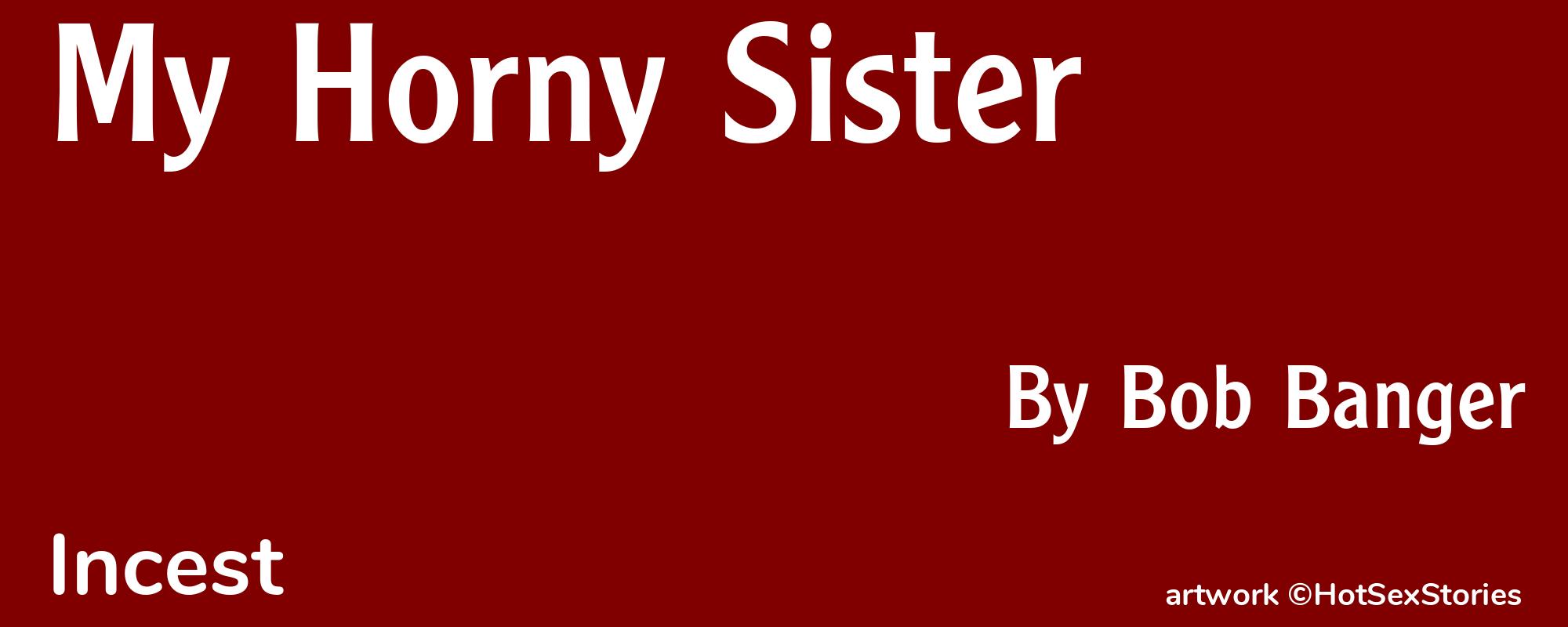 My Horny Sister - Cover