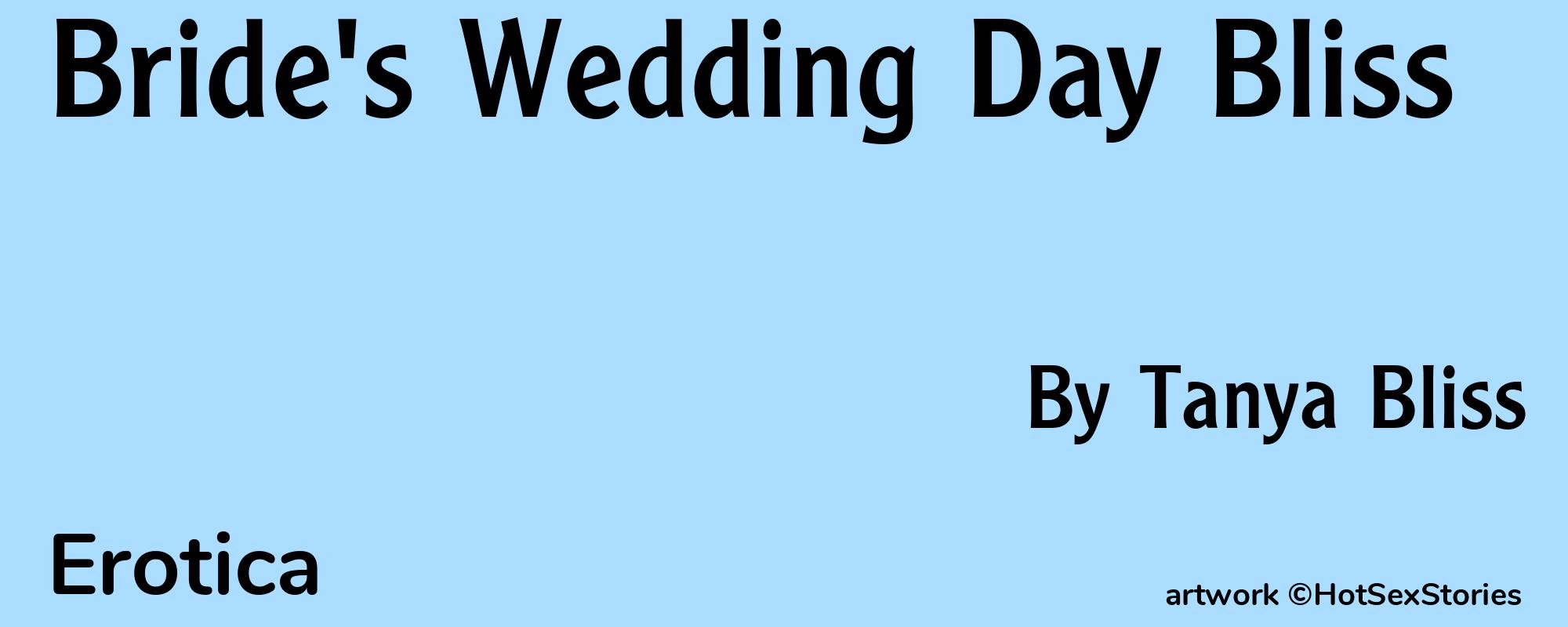 Bride's Wedding Day Bliss - Cover