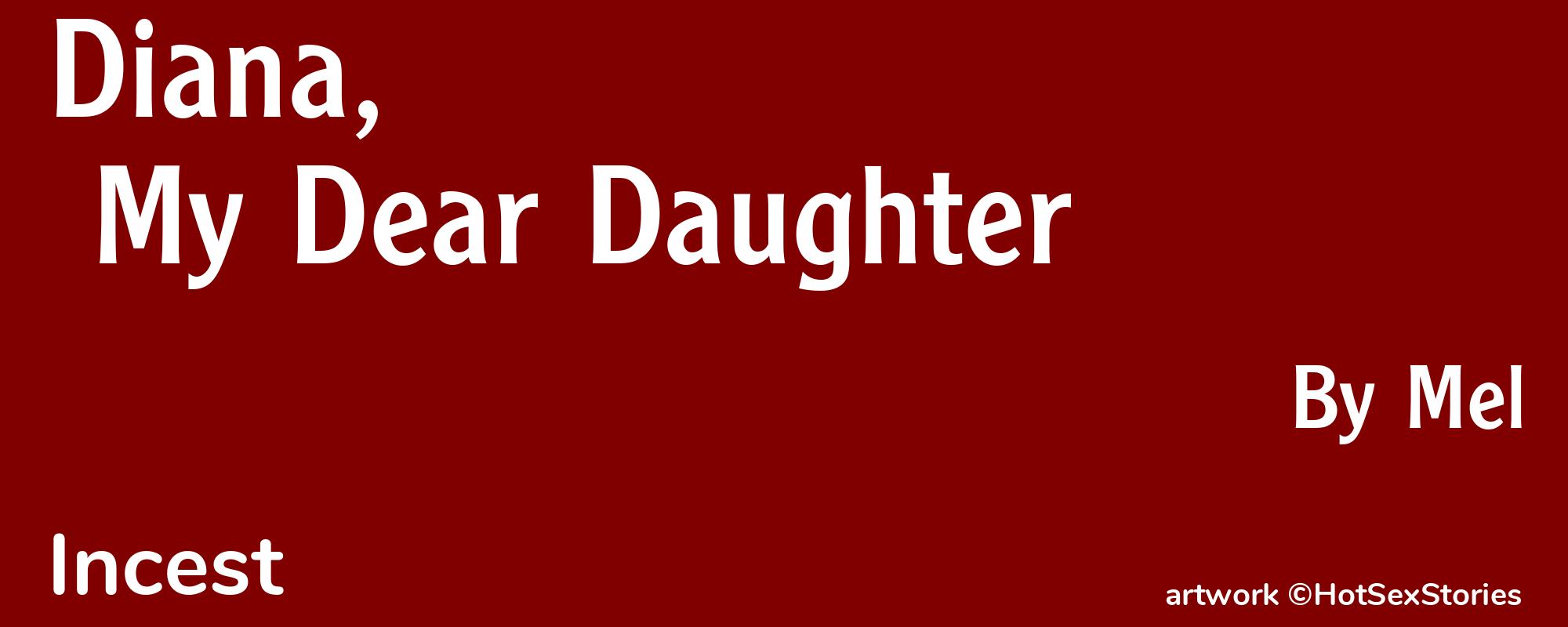 Diana, My Dear Daughter - Cover