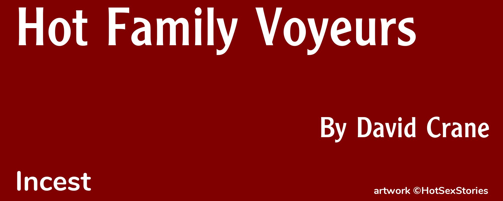 Hot Family Voyeurs - Cover