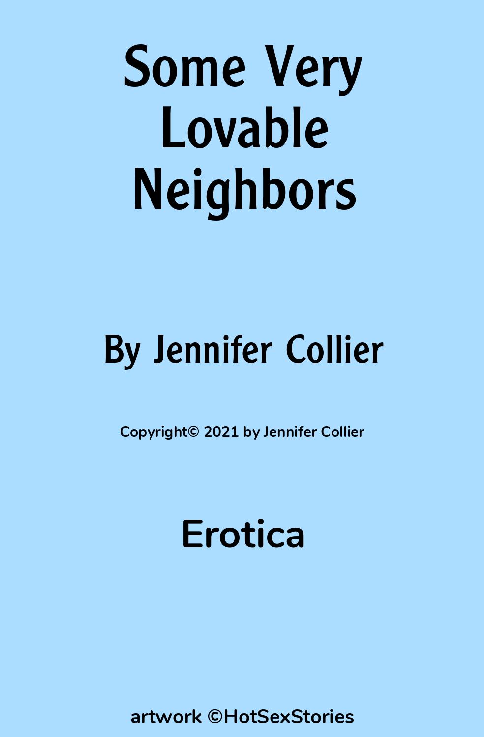 Some Very Lovable Neighbors - Erotica Sex Story