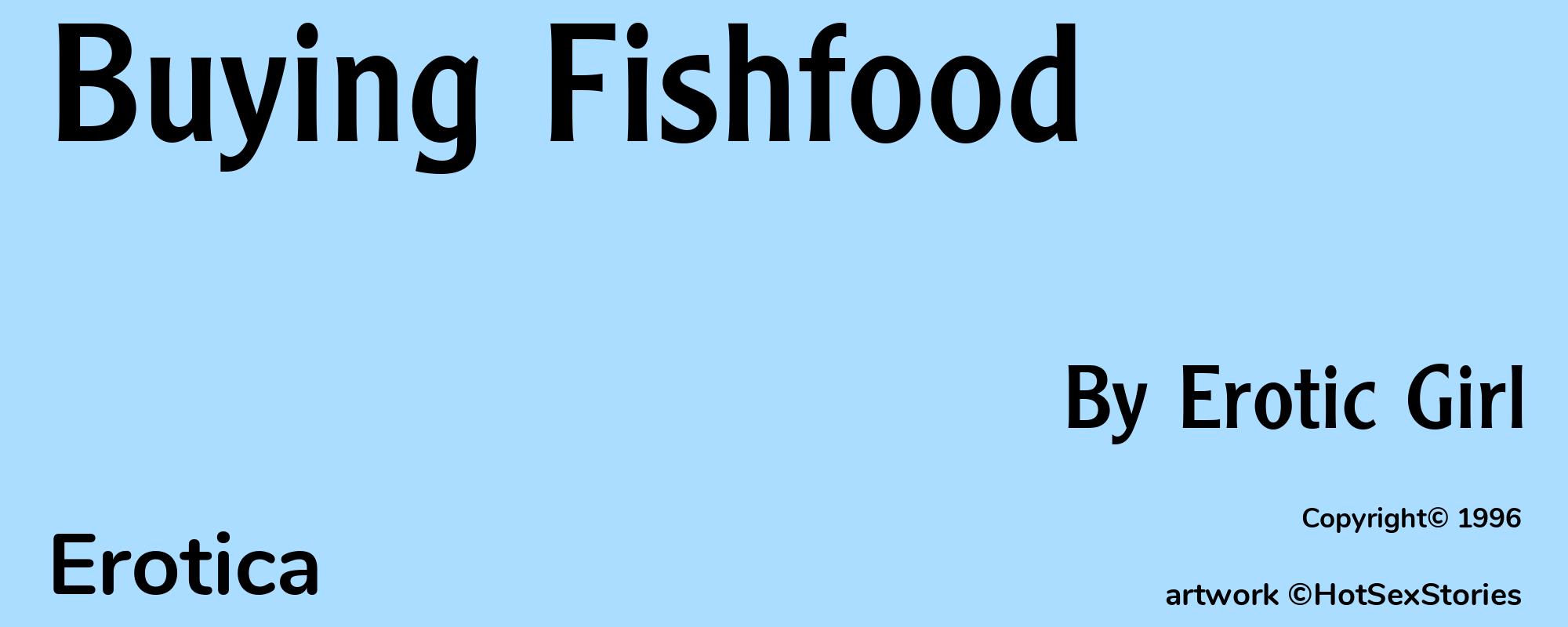 Buying Fishfood - Cover