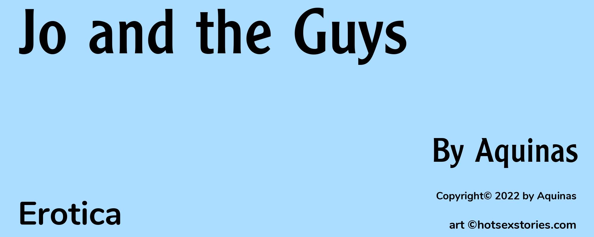 Jo and the Guys - Cover