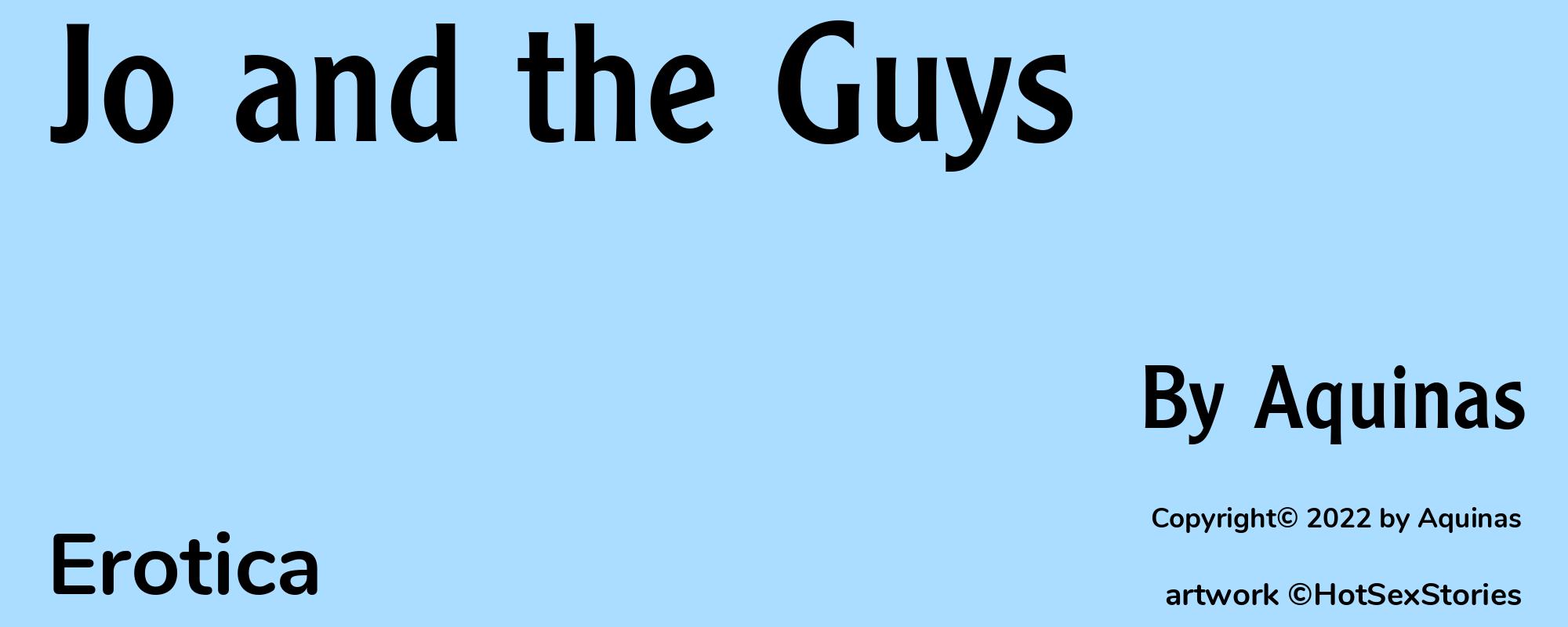 Jo and the Guys - Cover
