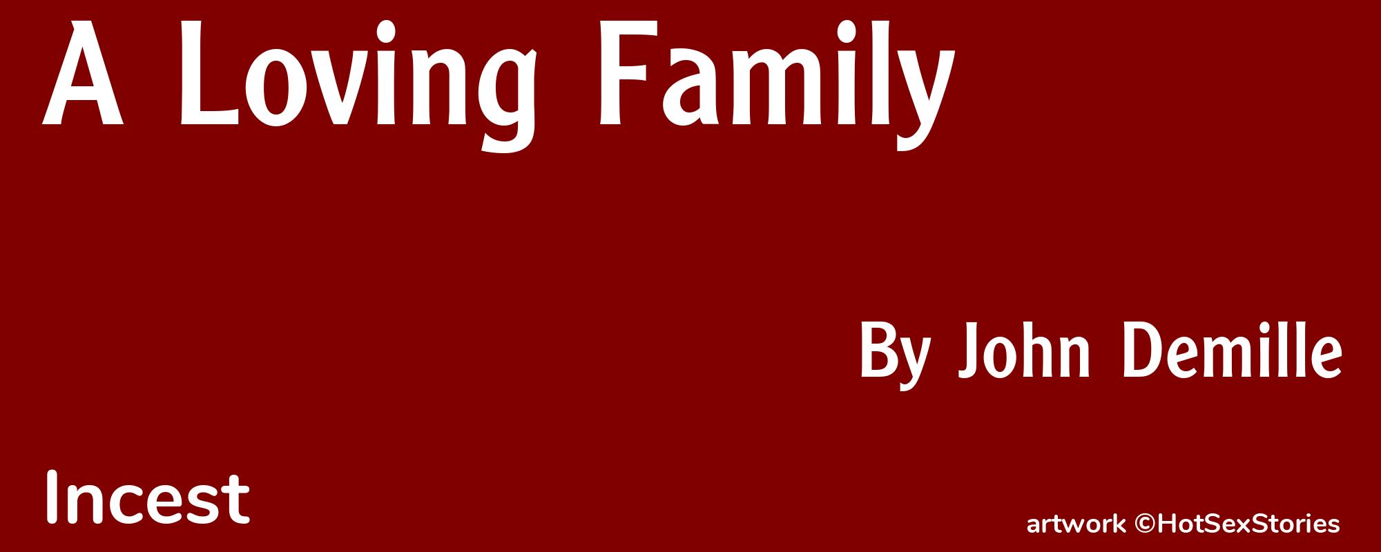 A Loving Family - Cover