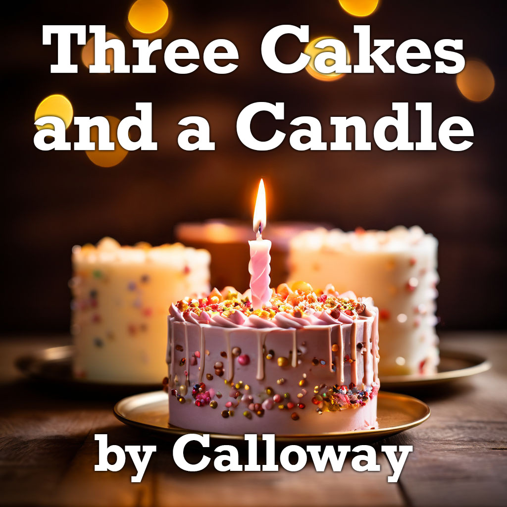 Three Cakes and a Candle - Cover