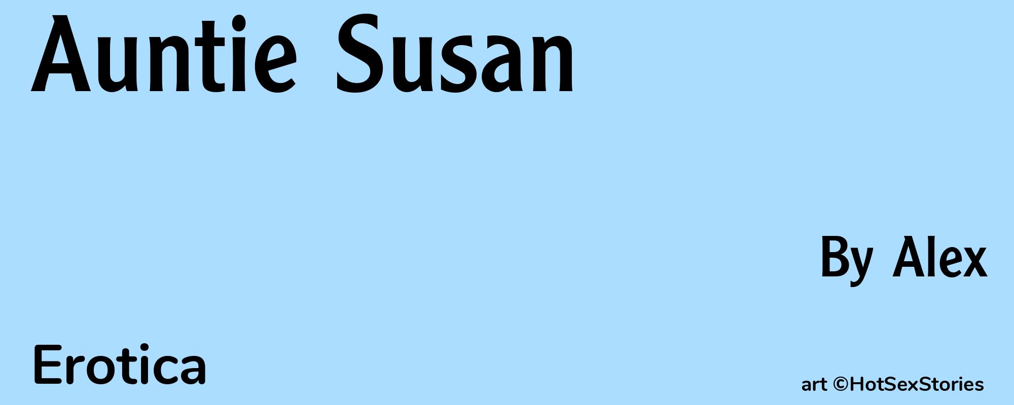 Auntie Susan - Cover