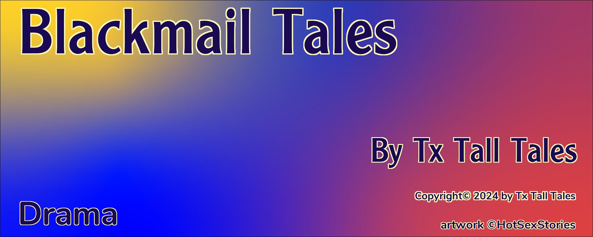 Blackmail Tales - Cover