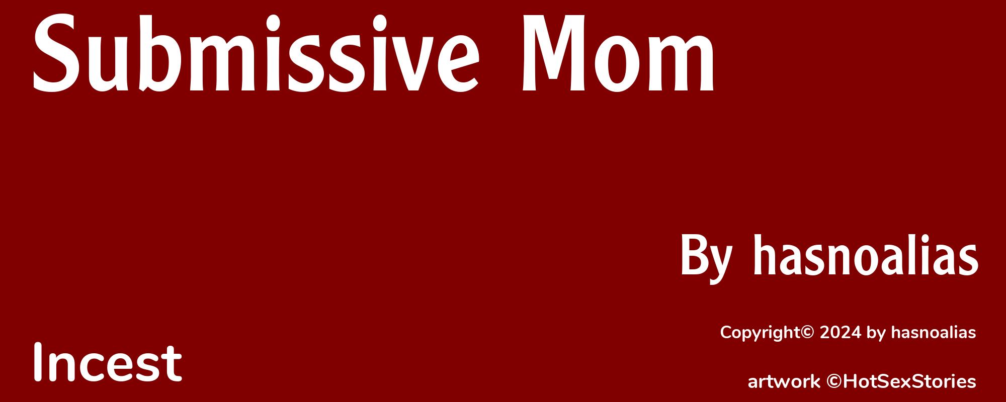 Submissive Mom - Cover