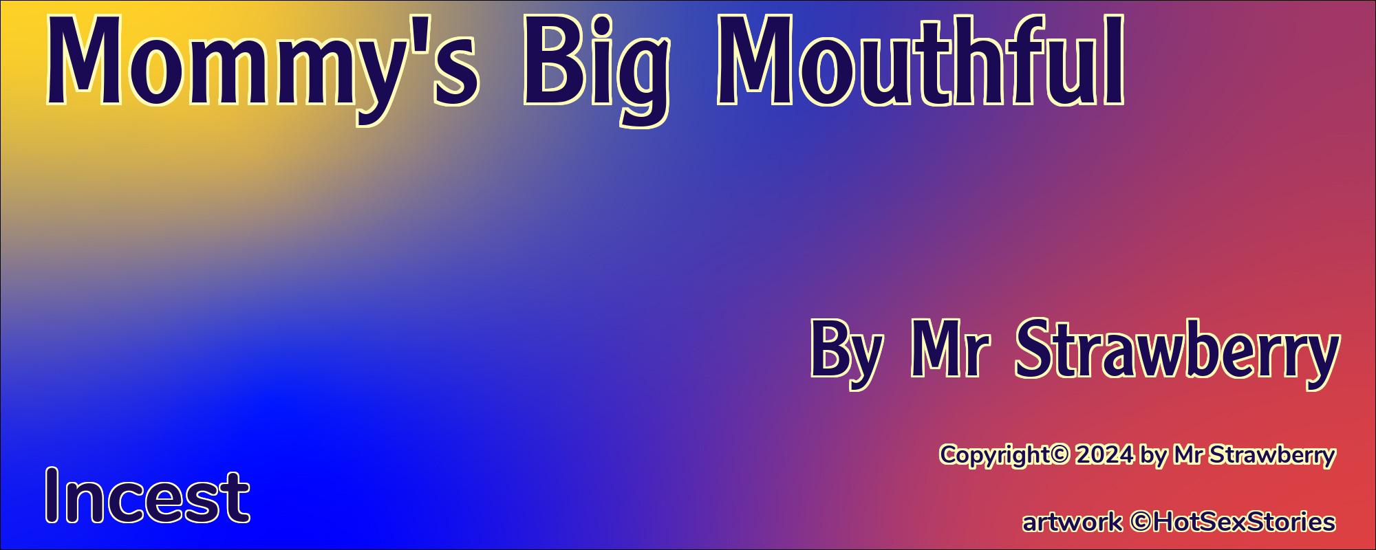 Mommy's Big Mouthful - Cover