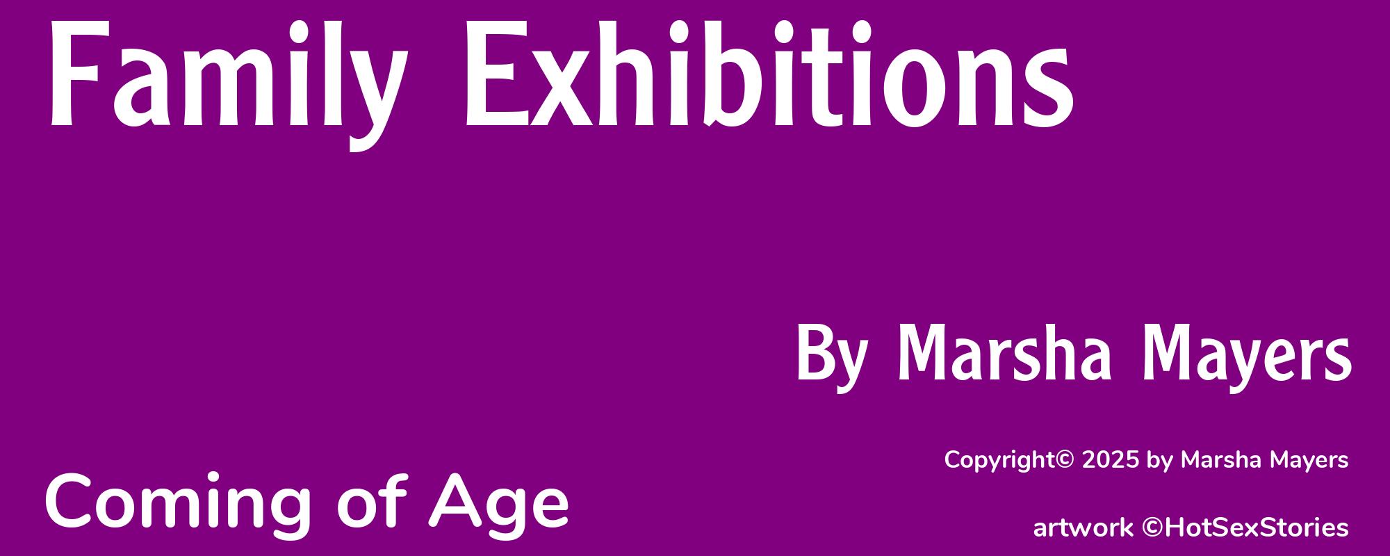 Family Exhibitions - Cover