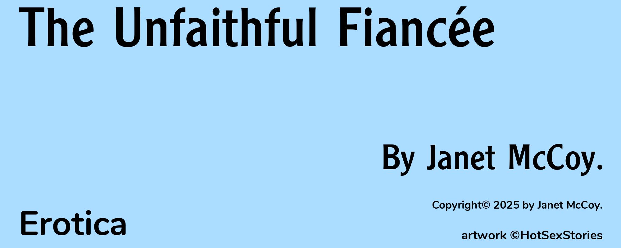 The Unfaithful Fiancée - Cover