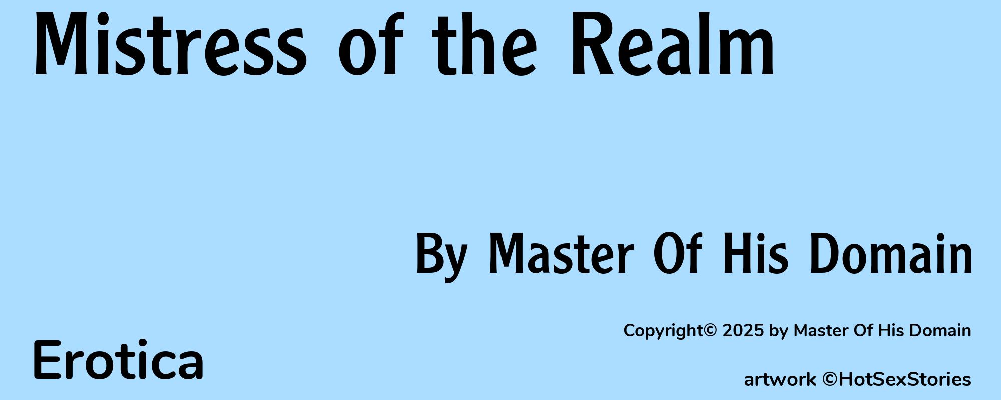 Mistress of the Realm - Cover