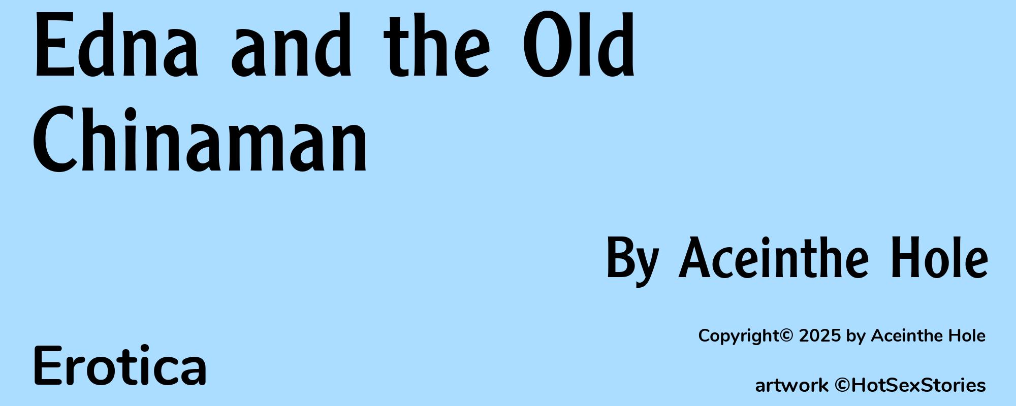 Edna and the Old Chinaman - Cover