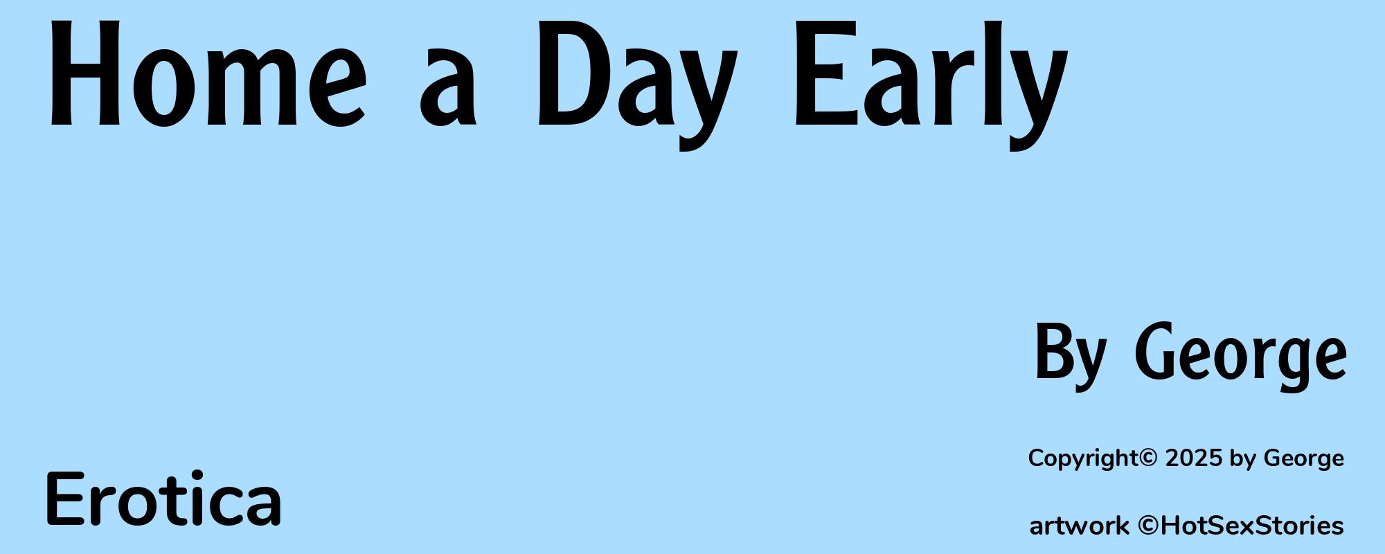 Home a Day Early - Cover