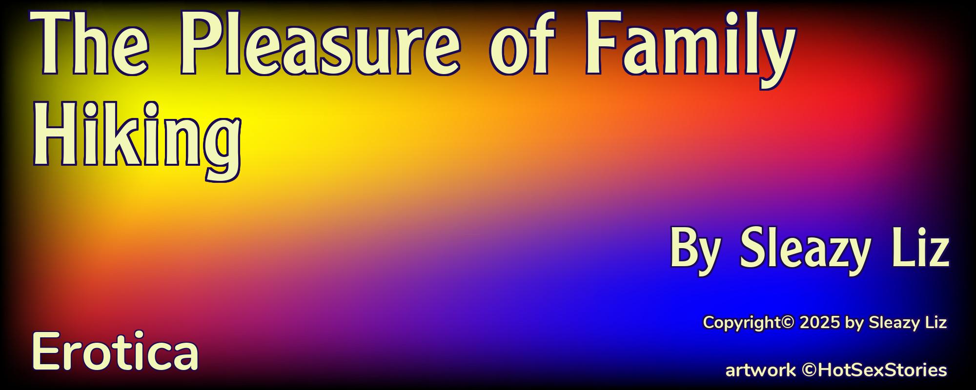The Pleasure of Family Hiking - Cover