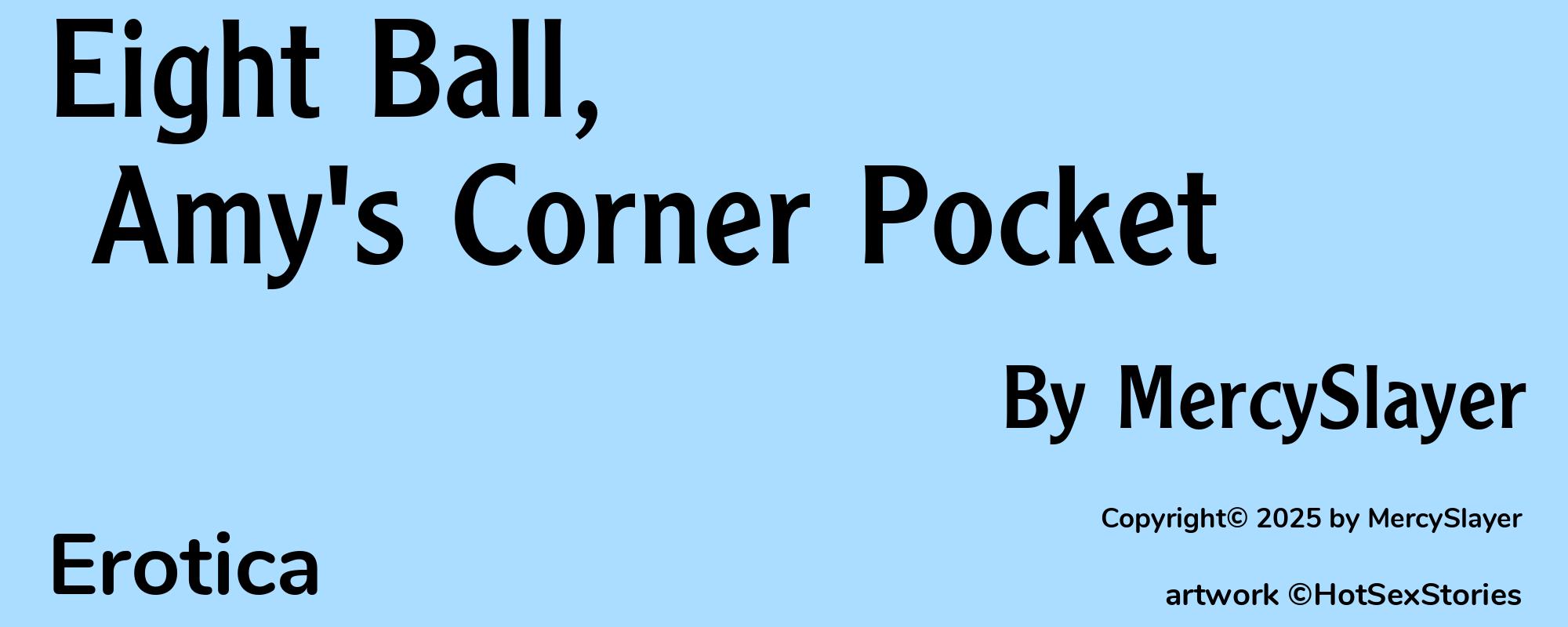 Eight Ball, Amy's Corner Pocket - Cover
