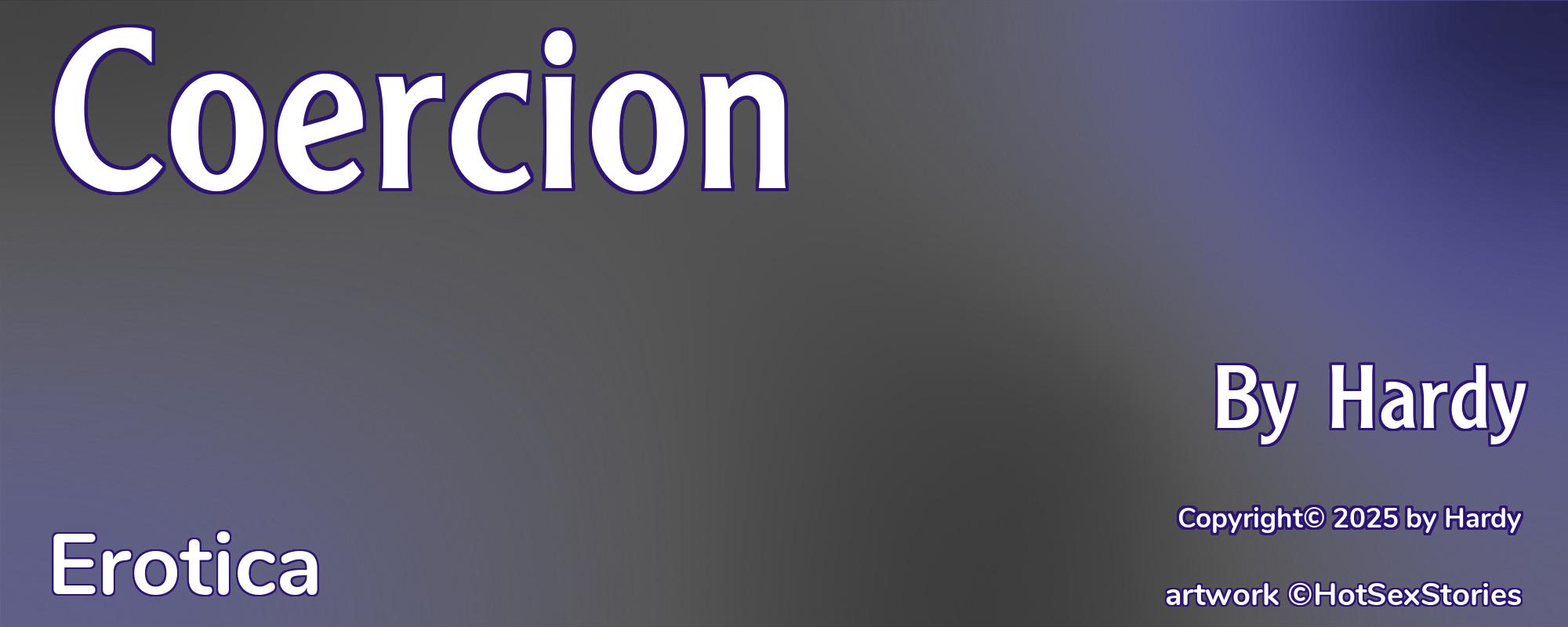 Coercion - Cover