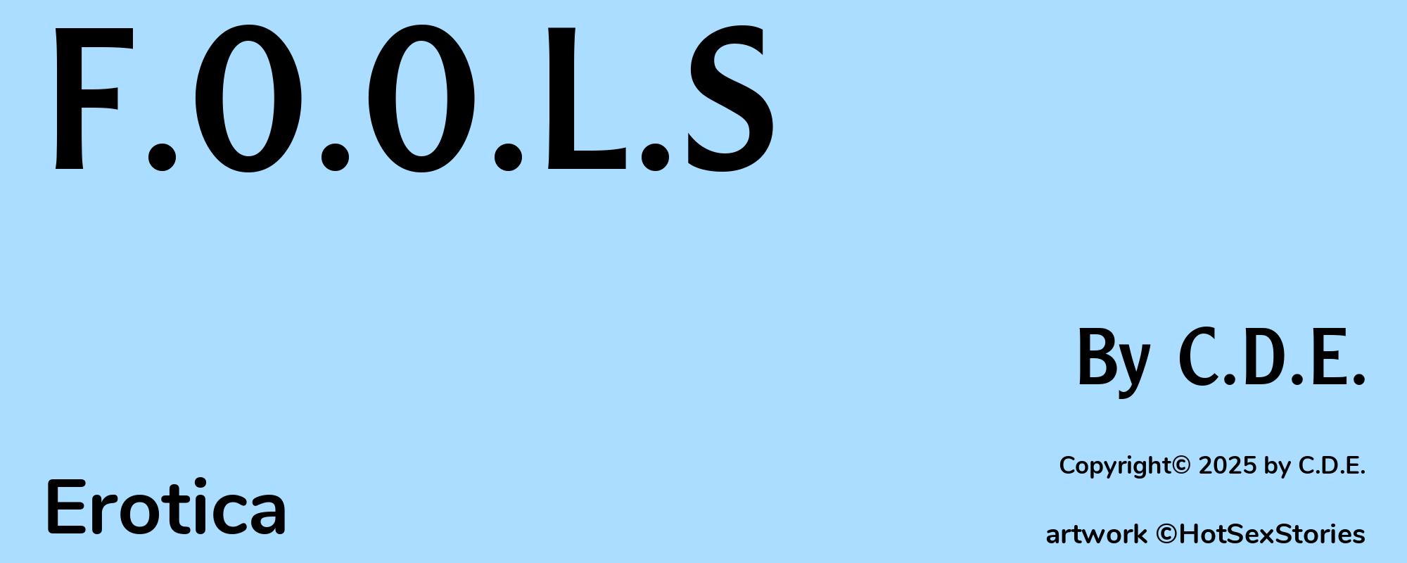 F.O.O.L.S - Cover