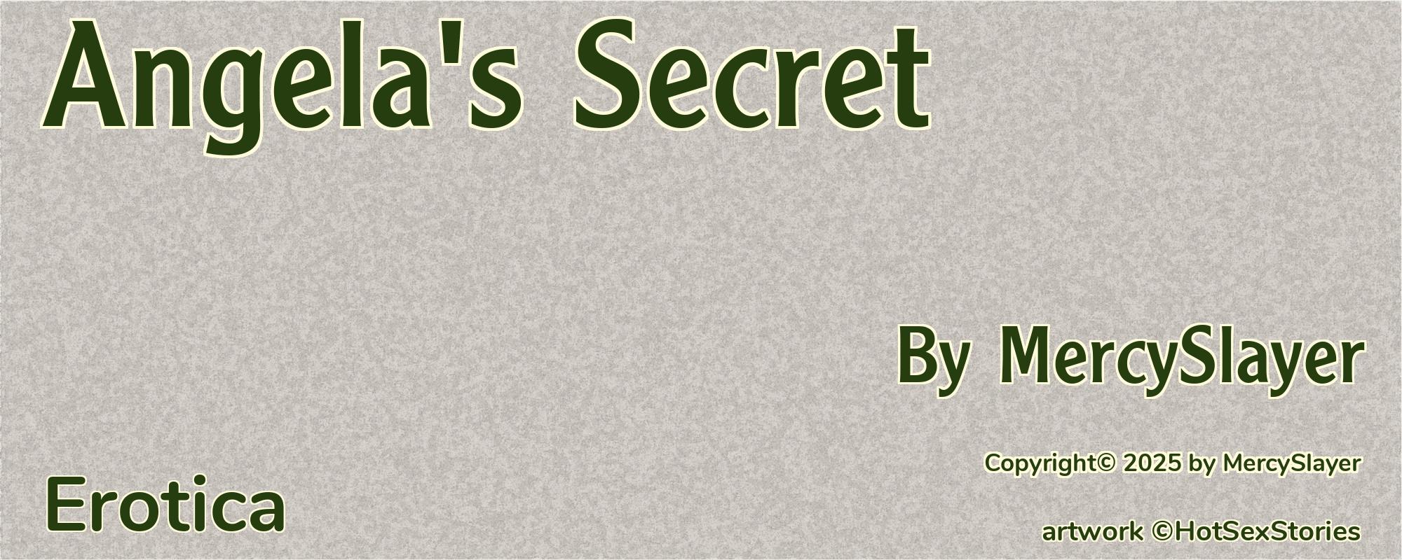 Angela's Secret - Cover