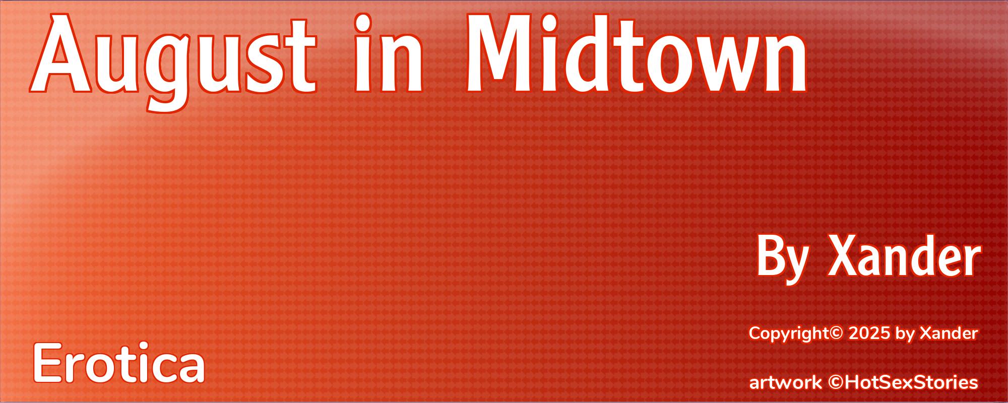 August in Midtown - Cover