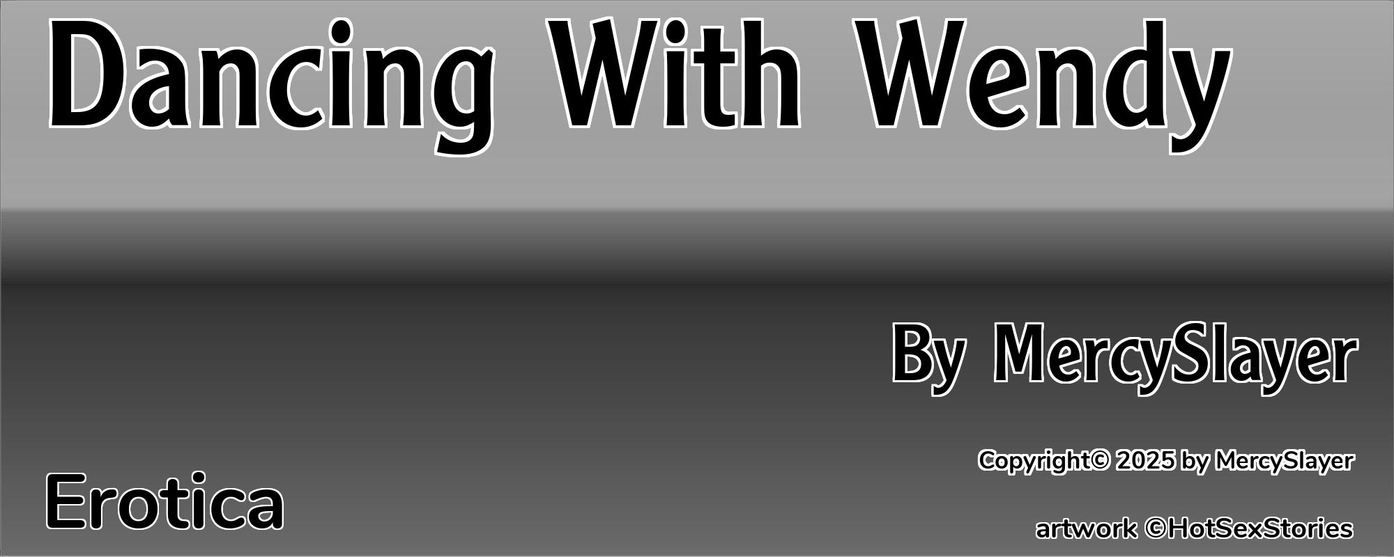 Dancing With Wendy - Cover