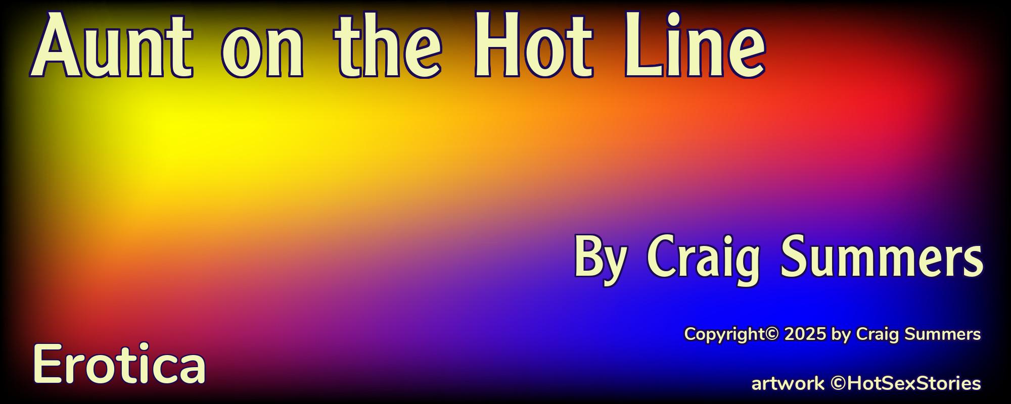 Aunt on the Hot Line - Cover