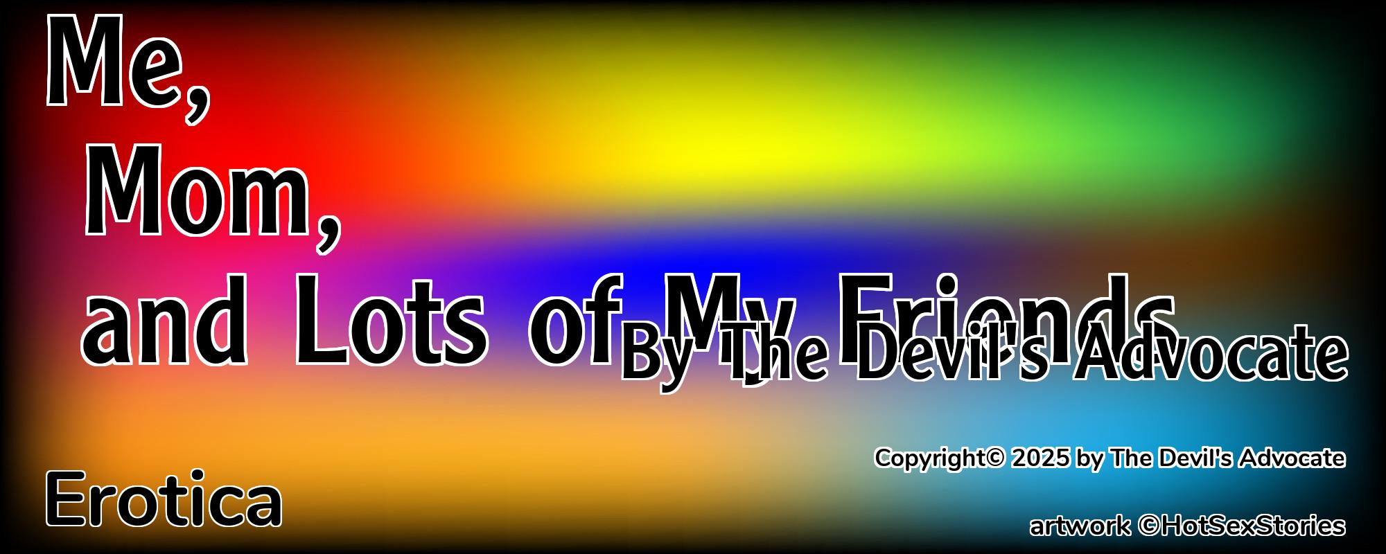 Me, Mom, and Lots of My Friends - Cover