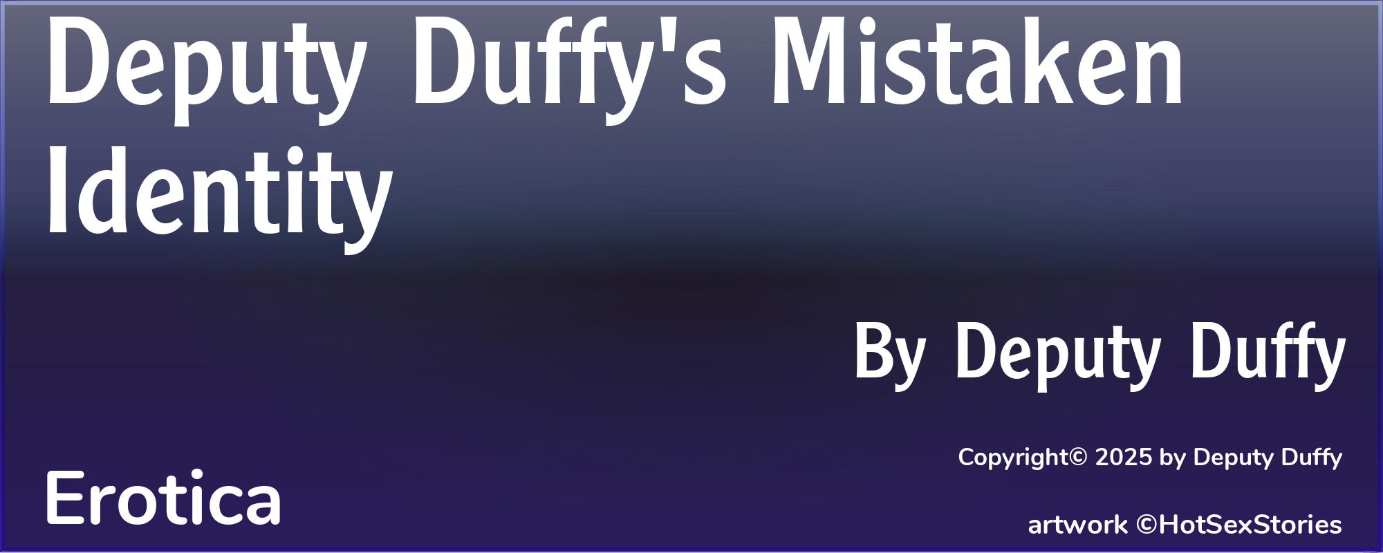 Deputy Duffy's Mistaken Identity - Cover