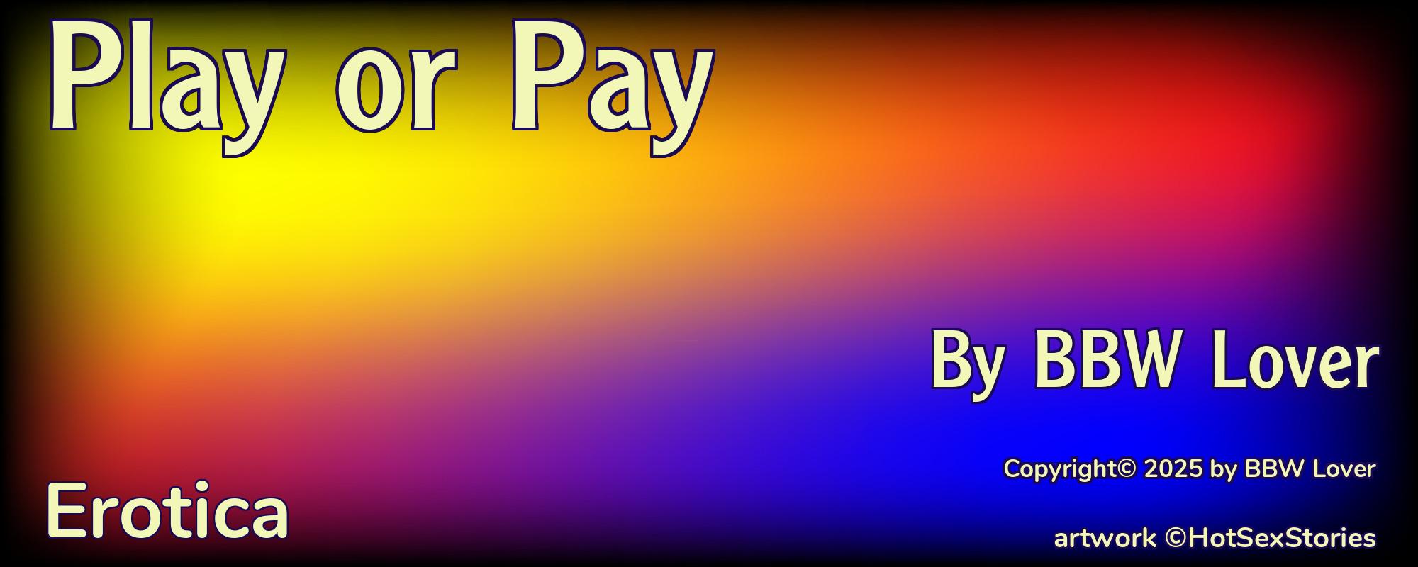 Play or Pay - Cover