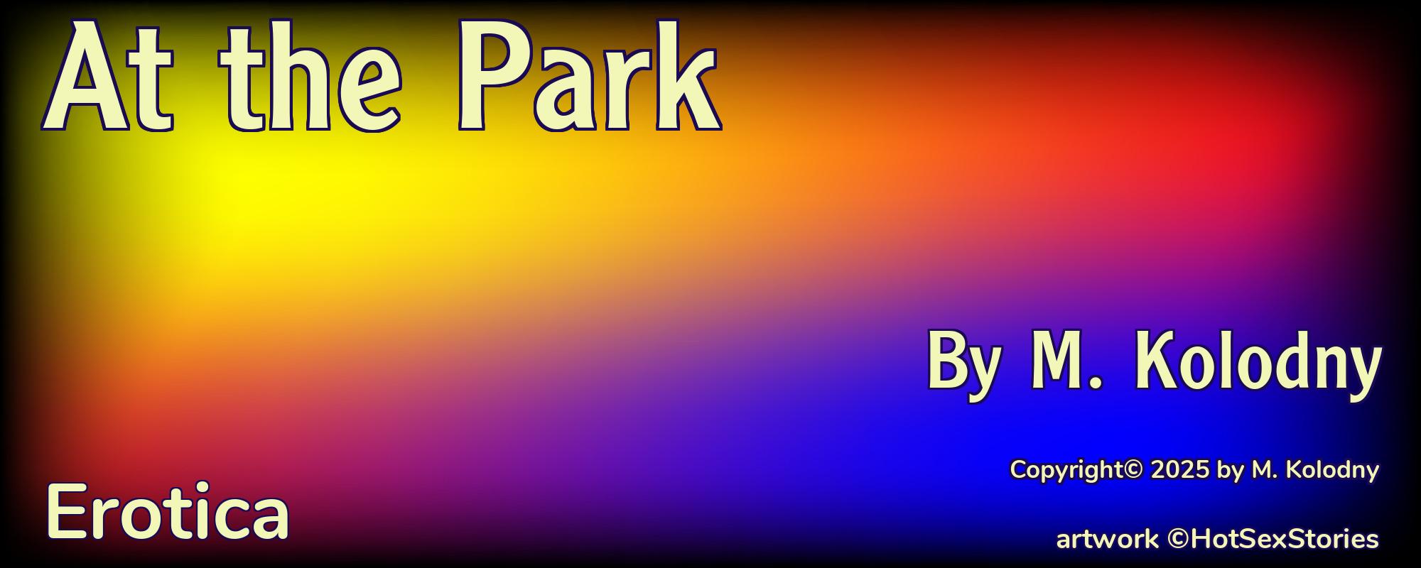At the Park - Cover