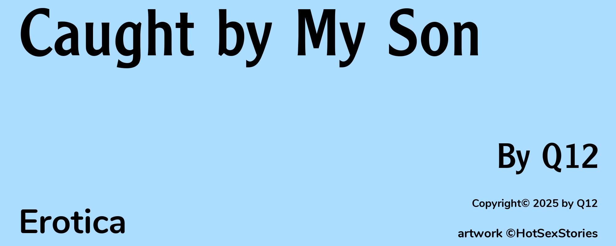 Caught by My Son - Cover