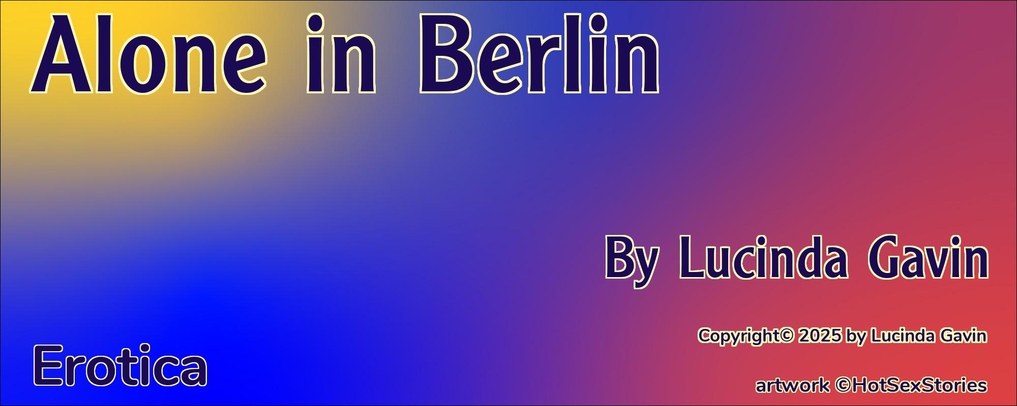 Alone in Berlin - Cover