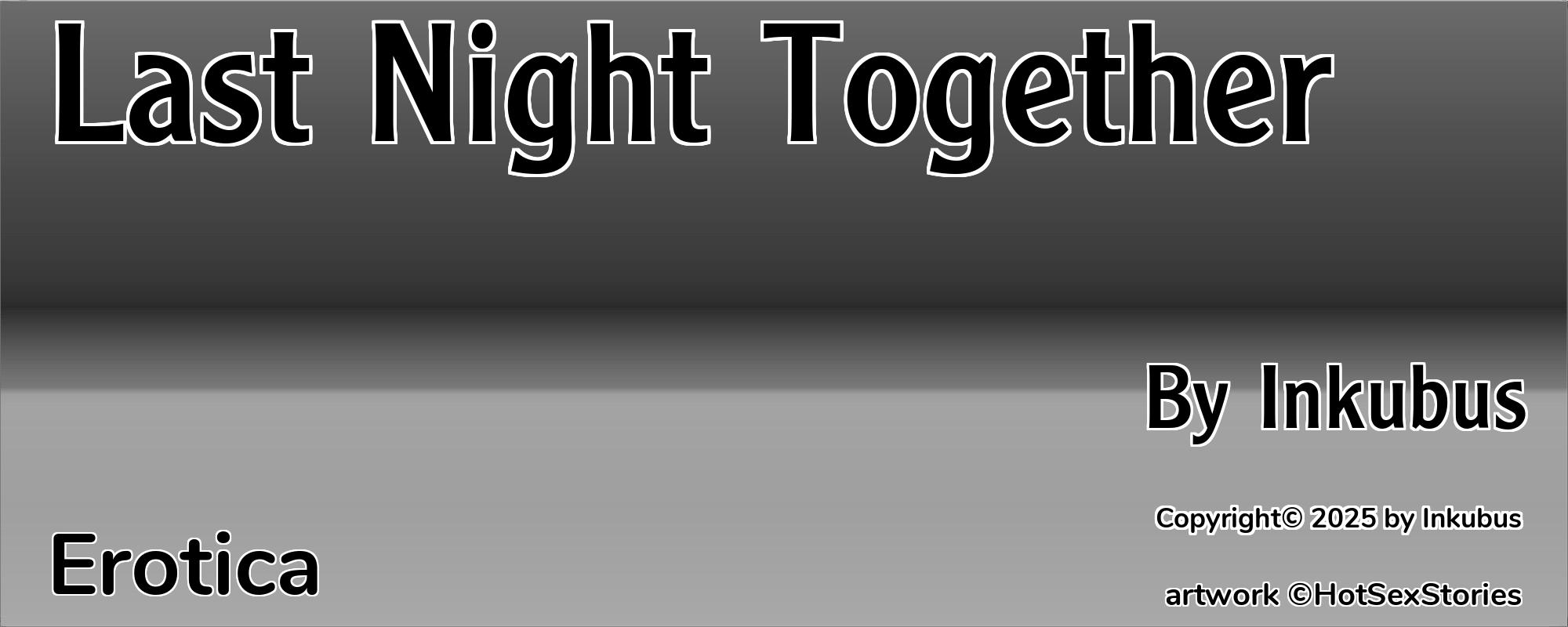 Last Night Together - Cover