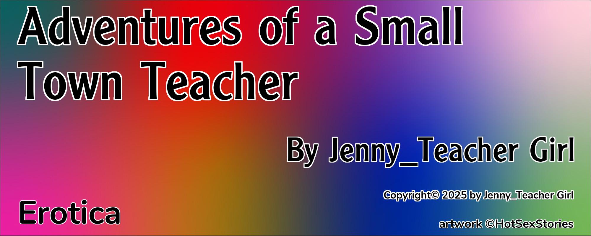 Adventures of a Small Town Teacher - Cover