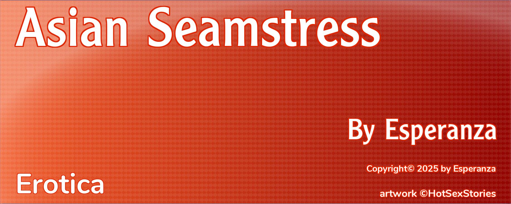 Asian Seamstress - Cover