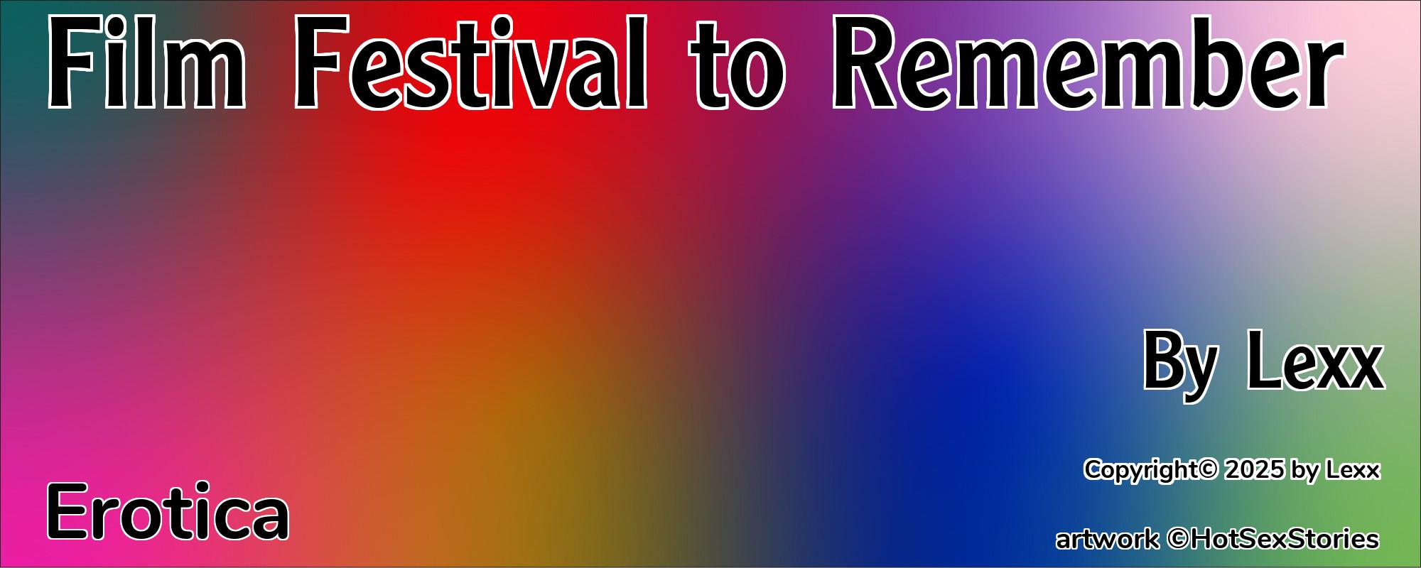 Film Festival to Remember - Cover