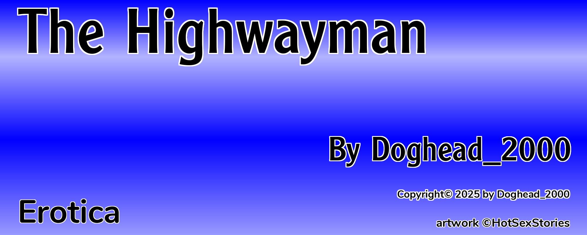 The Highwayman - Cover