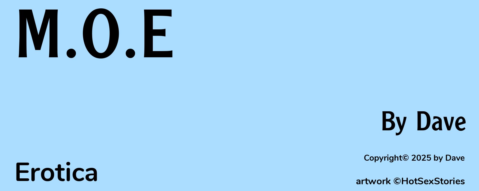 M.O.E - Cover