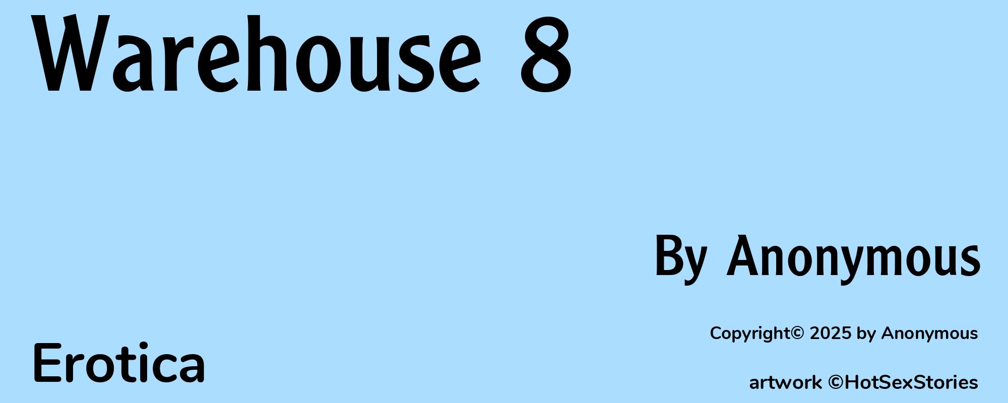 Warehouse 8 - Cover