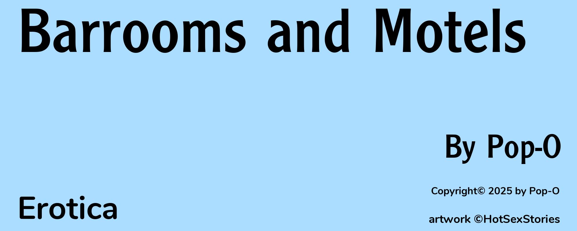 Barrooms and Motels - Cover