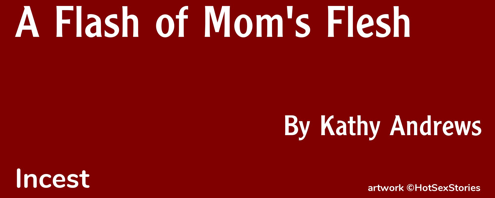 A Flash of Mom's Flesh - Cover