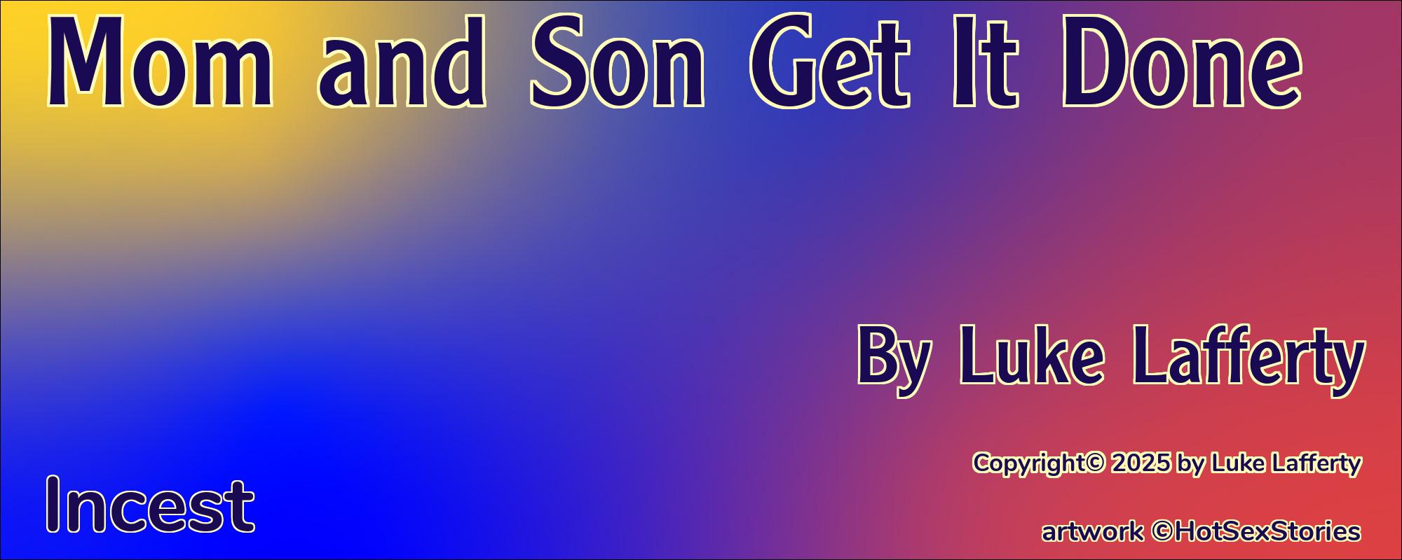 Mom and Son Get It Done - Cover